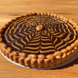 Chocolate Ganache & Caramel Tart